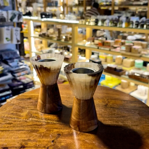 Quemador de Incienso de Resina Epoxi y Madera de Pino Premium, Bakhoor Árabe de Lujo, Diseño Moderno, Personalizable, Duradero, Hecho a Mano - Product Image 1
