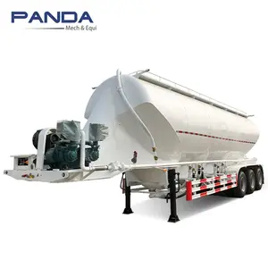 Semi-reboque de caminhão de aço tipo W 30cbm 40 metros cúbicos semi-reboque de caminhão de cama baixa mais vendido a granel