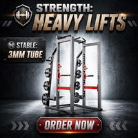 Cage de musculation commerciale en acier avec barre de traction, équipement de fitness robuste pour l'entraînement en force en salle de sport