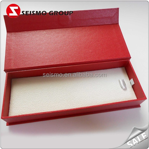 Boîte <span class=keywords><strong>d</strong></span>'<span class=keywords><strong>invitation</strong></span> de mariage en carton Imitation cuir de luxe - Product Image 2