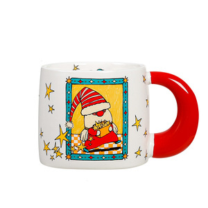 Tasses à café en céramique personnalisées pour le Nouvel An et Noël, cadeaux de fête - Product Image 5