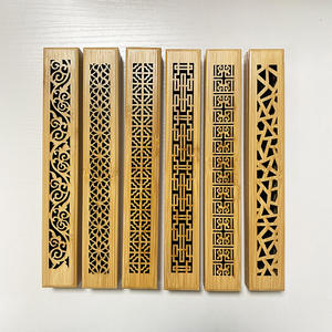 Fait à la main quemador fuente de incienso bois bambou attrape-cendres encensoir arabe brûleur d'encens support plateau support boîte - Product Image 2