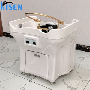 Kisen 2024 Nueva Tendencia Lavacabezas sin Tuberías, Lavabo Portátil para Lavado de Cabello con Circulación de Agua y Vapor - Product Image 3