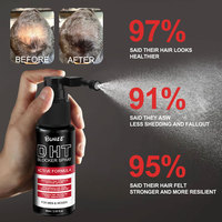 Shampoo ODM à la menthe poivrée, au romarin et à la kératine, bloqueur de DHT avancé, shampooing à la biotine et au palmier nain, shampooing pour la repousse des cheveux et contre la chute des cheveux