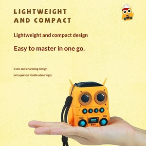 Mini Altavoz Inalámbrico Impermeable IPX, Diseño <span class=keywords><strong>de</strong></span> Búho Adorable, <span class=keywords><strong>Audio</strong></span> Portátil para Exteriores y Regalos - Product Image 4