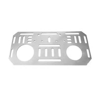 Tube d'axe en aluminium extrudé usiné, fournisseur direct du fabricant, en aluminium 6063 anodisé, usinage laser et sur mesure ODM