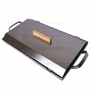 Tùy chỉnh Flat Top griddle tấm nắp cho BBQ nướng nấu ăn bít tết Frying Pan - Product Image 6