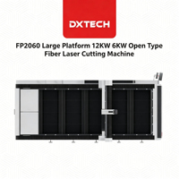 Machine de découpe laser à fibre de haute précision grand format 6000 mm x 2000 mm pour une découpe efficace des métaux