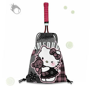 Tú<span class=keywords><strong>i</strong></span> đựng vợt tennis HelloKitty dành cho nữ, dung tích lớn, kiểu dáng <span class=keywords><strong>m</strong></span>èo, dây rút, balo, tú<span class=keywords><strong>i</strong></span> thể thao khác - Product Image 3