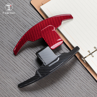 Palette de changement de vitesse de volant de voiture de remplacement adaptée pour BMW M Series F80 F82 M3 M4 Palette de changement de vitesse en fibre de carbone