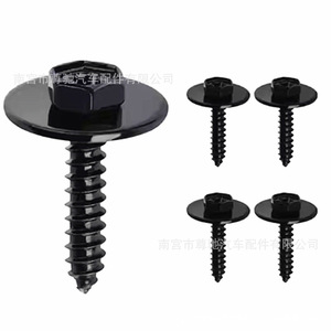 Universal Automotive Metal Bolt 4.2x20mm Hex Head Self Tapping <b>Screw</b> For Bumper Mudguard Mounting - Product Image 2