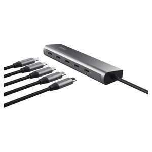 <b>Hub</b> USB HALYX 3.2 Gray 5 porte 25136 - Product Image 4