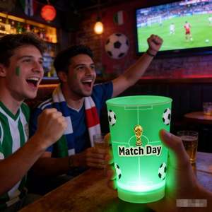 Vaso Luminoso de 12oz Personalizable para 2026, Ideal para Apoyo a Equipos y Promoción de Marca, Venta Directa de Fábrica - Product Image 3