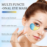 Masque pour les yeux à l'extrait d'algues hydratant et lissant avec soin anti-rides et anti-cernes pour tous types de peaux