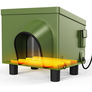 Bestseller Ganzjahres-Katzenhaus für Draußen Wetterfest Leicht zu Reinigen Isoliert Beheizt aus Oxford-Gewebe Solide Box Tragbar - Product Image 1