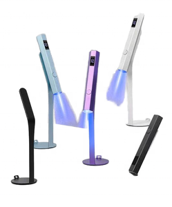Mini lámpara Led UV de mano para uñas, secador de uñas recargable portátil para curar esmalte de Gel con pantalla - Product Image 1