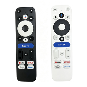 Nuevo Control Remoto por Voz BT con Botón de <span class=keywords><strong>TV</strong></span> Gratuito, Reemplazo Compatible con Google <span class=keywords><strong>TV</strong></span>, <span class=keywords><strong>ONN</strong></span>, MECOOL y <span class=keywords><strong>Android</strong></span> <span class=keywords><strong>TV</strong></span> <span class=keywords><strong>Box</strong></span> - Product Image 1