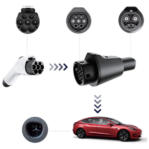 Nouvel adaptateur GB/T vers <span class=keywords><strong>Tesla</strong></span> 32A 250V AC, convertisseur de charge EV vers NACS norme chinoise pour <span class=keywords><strong>Tesla</strong></span> <span class=keywords><strong>Model</strong></span> 3/Y/<span class=keywords><strong>S</strong></span>/X, niveau 2 EVSE - Product Image 3