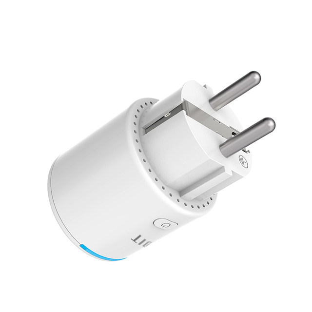 Tuya Alexa Google Home Compatible Wifi Smart Plug WiFi Socket EU Real-Time Energy Power Monitoring Remote Control Wireless Timer