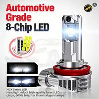 SunRise M6X Auto-LED-Scheinwerfer PSX24 12V 40W 4400LM 6500K IP67 Wasserdicht Kühlsystem Canbus Plug-and-Play Universelle Passform