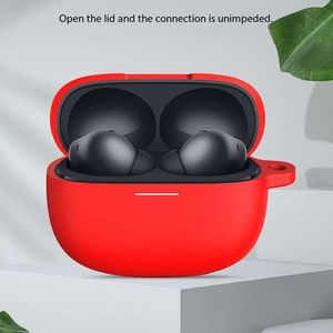 Forwelleny Silicone Protective Cover Drop-Proof <strong>Bluetooth</strong> Ear Case for Xiaomi Redmi Buds 6 Pro Headphone Cases Not <strong>Earbuds</strong> - Product Image 4