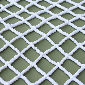 Premium versterkt, fabrieksgemaakt, anti-scheur nylon/PP/PE wit veiligheidsnet voor balkonveiligheid - Product Image 1