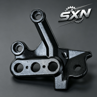 Support de pédale en aluminium CNC pour Sur Ron Light Bee X S, support de repose-pieds gauche et droit, pièces modifiées en stock