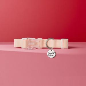 Collar de Perro de Lujo Elegante y Personalizado Ajustable Tamaño M, PVC Impermeable, Duradero, Diseño Simple y Sólido, Venta al por Mayor OEM ODM - Product Image 1