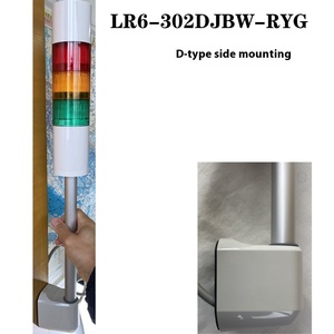 Patlite <span class=keywords><strong>LR6</strong></span>ไฟสัญญาณหลายชั้นเส้นผ่าศูนย์กลาง60มม. พร้อมไฟเตือนอุปกรณ์สามสี - Product Image 3