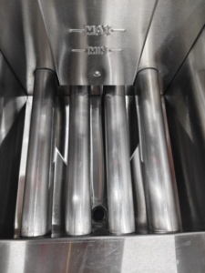 <span class=keywords><strong>Friteuse</strong></span> à gaz multi-paniers de grande capacité 36L en acier inoxydable, sans électricité, à économie d'huile, pour usage commercial dans les cafés et les restaurants - Product Image 4