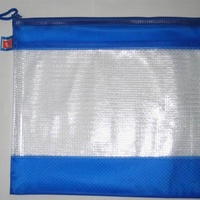 Bâche transparente imperméable de haute qualité de maille de PVC de 0.3mm-0.5mm pour le dossier, le sac, le document,etc.