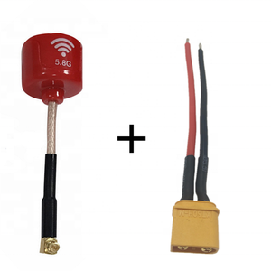 เสาอากาศไวไฟแบบเห็ด 5.8GHz 2.5dBi กำลังขยายสูง ระยะไกล สำหรับภายนอกอาคาร 5.8G พร้อมหัวต่อ XT60 สำหรับปีกโดรน - Product Image 3