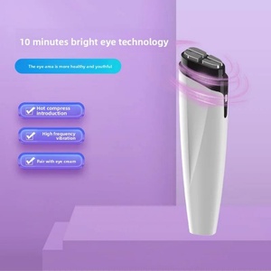 Masseur oculaire électrique à vibration avec logo personnalisé, anti-âge, anti-rides, éliminateur de cernes, éliminateur de poches sous les yeux, soin de beauté, raffermissement de la peau - Product Image 3