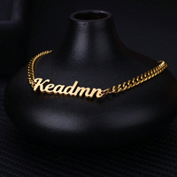 Chaîne de cheville personnalisée en acier inoxydable PVD anti-ternissement avec maillons cubains épais, certifiée CE, pour dropshipping – Bijoux de plage personnalisables