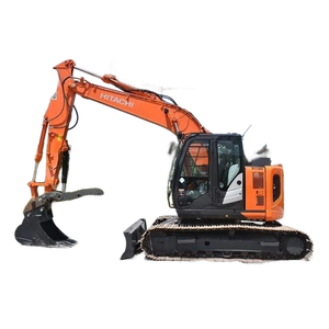 Excavadora de cadenas Hitachi ZX135 original de Japón, 13 toneladas, motor de 66KW y caja de cambios incluidas - Product Image 1