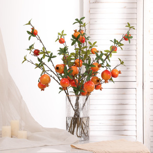 Branches de grenade artificielles en mousse, 30cm-100cm, pour décoration intérieure, mariage et extérieur - Product Image 2