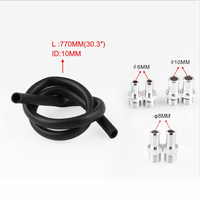 Tanque de Captura de Aceite de Aluminio con Deflector, Redondo, de 300 ml, para Carreras, Mini Filtro de Aire Universal para Motores de Camiones