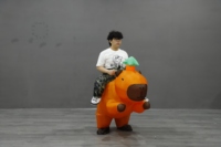 Animal Ride Costumes Capybara Costume de mascotte gonflable pour la marche et le divertissement Robe de soirée