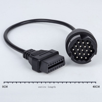 Cable adaptador de diagnóstico de 19 pines para coche a OBD2 de 16 pines