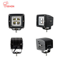Lampe de travail LED RVB 3 "40W avec lumière élevée LED Pod Cube Lampe de travail pour camions industriels à usage intensif