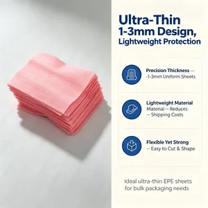 Plaque de mousse EPE ultra-mince 1-3 mm, panneau de séparation léger pour l'emballage de verre et de céramique en lots - Product Image 6