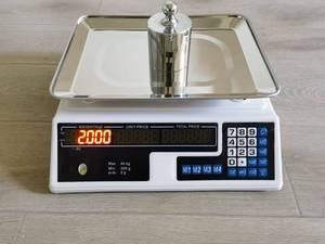 <span class=keywords><strong>2026</strong></span> 4 वी 40 किलोग्राम डिजिटल डिस्प्ले वेट बेंच स्केल इलेक्ट्रॉनिक बैलेंस प्राइस कंप्यूटिंग स्केल - Product Image 3