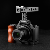 C20-B En alliage D'aluminium pour Blackmagic Pocket Cinema Caméra ZV-1 Plate-Forme Caméra Cage
