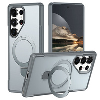 Étui de téléphone avec support pliable magnétique pour Samsung S24 S25 Ultra S24 Plus A55 A54 A35 A26 A16 A14 A06 A05, coque de protection