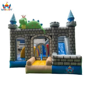 Château gonflable WINWAYTOYS pour enfants, maison de jeu, location de jeux de saut, 4,2x6,5x3,8m, 5-10 ans - Product Image 5
