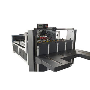 LC-BZX2800 Halbautomat ische Ordner-Klebe maschine Wellpappen-Falt klebe maschine - Product Image 2