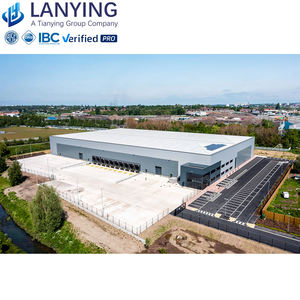 Costruzione prefabbricata progettata moderna dell'officina della struttura d'acciaio e del magazzino resistente al vento - Product Image 4