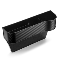 Accessoires de remplissage d'espace entre les sièges de voiture, boîte de rangement pour console, organisateur latéral de siège avec porte-gobelet