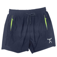 Shorts de sport pour hommes en nylon-spandex respirant, fabrication OEM, vente en gros, shorts de course personnalisés de haute qualité pour hommes