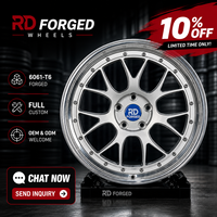 Rines de Aleación Forjados Personalizados de 2 Piezas, 18 19 20 21 22 Pulgadas, 5x112 5x120 5x130, Alta Resistencia, para BMW E30 E39 E60 E90 E92 Porsche